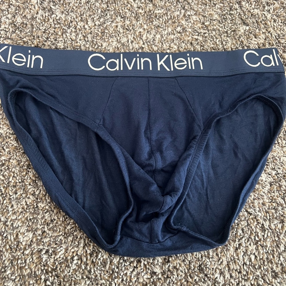 Calvin Klein Men's Navy Briefs